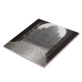 に戸口を通して組み立てられるタージ・マハル タイル (側面)