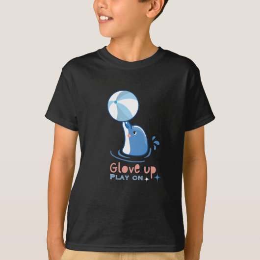 ~に手を出遊する Tシャツ (正面)