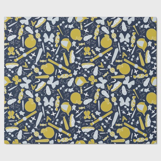 ～に散らばる小さな学校 ラッピングペーパー (シーム)