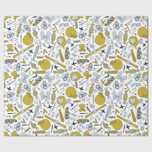 ~に散らばる小さな学校 ラッピングペーパー (シーム)