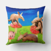 ～に熱心遊だ クッション (裏面)