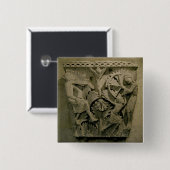 に矢を撃っている人を描写する首都 缶バッジ (正面&裏面)