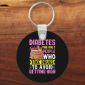 ～に薬を飲む唯一の人々は女性である キーホルダー (正面)