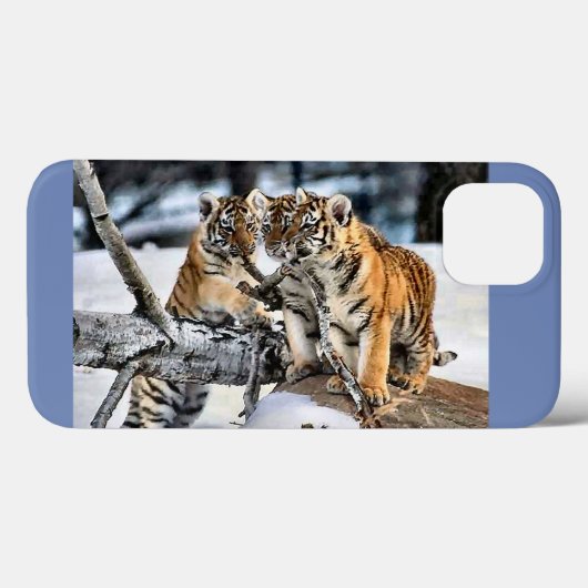 ~に虎遊子 Case-Mate iPhoneケース (裏面 (横))