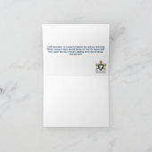 ~に虹をポップ・アートの浴びる ノートカード (内部)