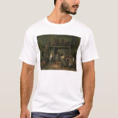 に踊るカップルが付いている居酒屋のインテリア Tシャツ (正面)
