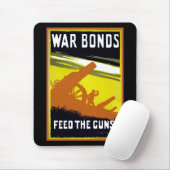 ~に銃食べ物を与えを結ぶ マウスパッド (マウス)