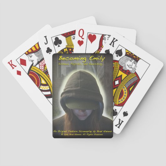 ～に関するエミリーのポスター公式 トランプ (裏面)