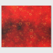 ～に関する愛の背景 ラッピングペーパー (フラット)