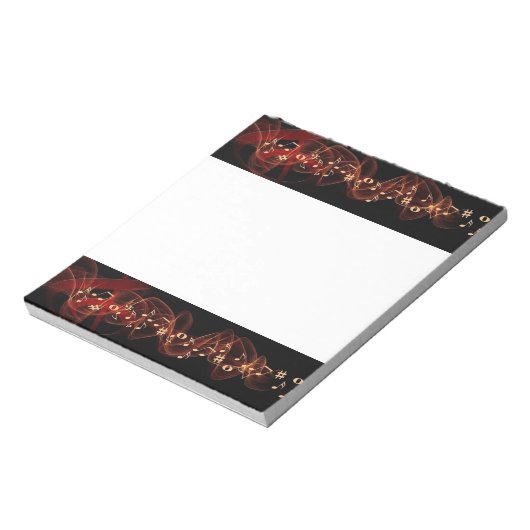 ～に関する楽譜 ノートパッド (回転)