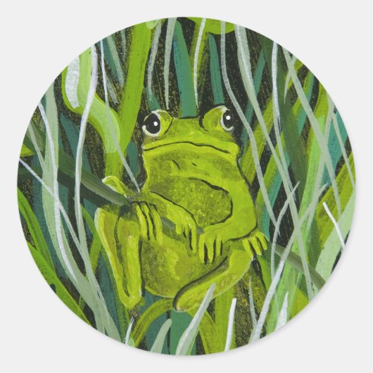 ~に「Just's」のステッつるクを貼のまわりにる ラウンドシール (正面)