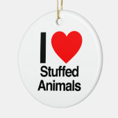 ぬいぐるみが大好き セラミックオーナメント