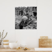 ぬいぐるみの少年， 1945 ポスター (キッチン)