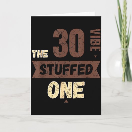 ぬいぐるみの王様 _ 秋の家族 カップル フレンズ – ヴァイブ カード (正面)