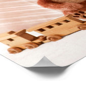 ぬいぐるみ用のベアーとトイのポスター ポスター (角)