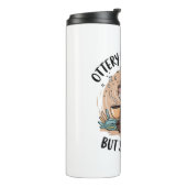 ぬいぐるみ表現かわいいナマケモノとベビー タンブラー (回転左)