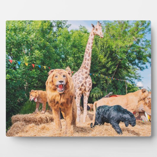 ぬいぐるみ フォトプラーク (正面)