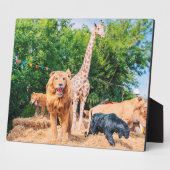 ぬいぐるみ フォトプラーク (側面)