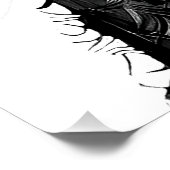 ぬかるんだ猫の光沢ポスター ポスター (コーナー)