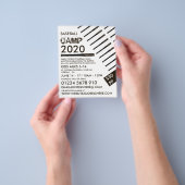 ぬかるんだ野球こうもりベースボールキャ広告ンプ チラシ (手)