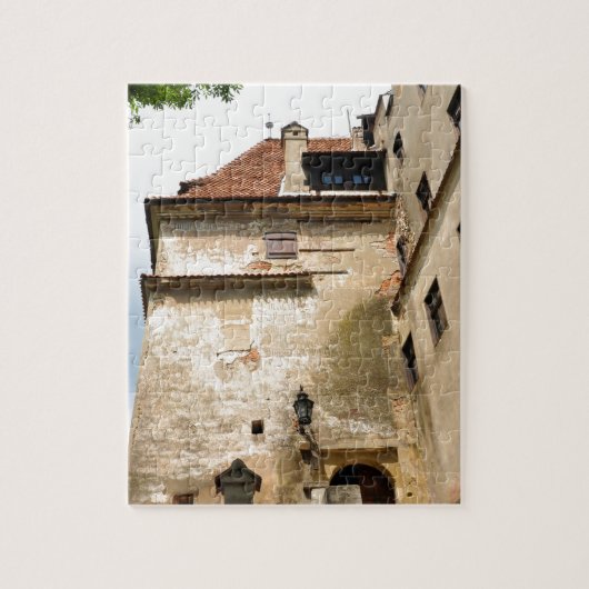 ぬか、Brasov、トランシルバニアのドラキュラの城 ジグソーパズル (縦)