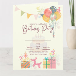 ぬくぬくする誕生日カード カード