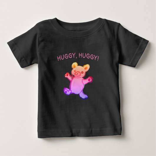 ぬくぬく濡れ ベビーTシャツ (正面)