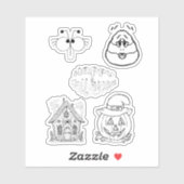 ぬりえを取れ！ シール (シート)