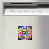「ぬりえロサンゼルス4」マグネット マグネット (インサイチュ (食洗機))