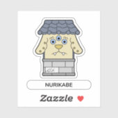 ぬり壁怪妖怪 シール (シート)