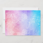 ぬるぬるパーティー誕生日パーティーの招待状 招待状 (裏面)