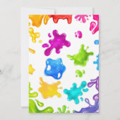 ぬるぬる誕生日招待状 招待状 (裏面)