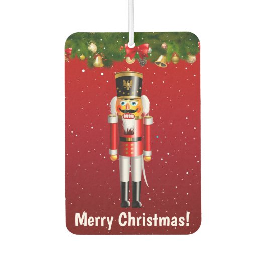 ぬるまクラッカーおもちゃ兵士2人 カーエアーフレッシュナー (正面)