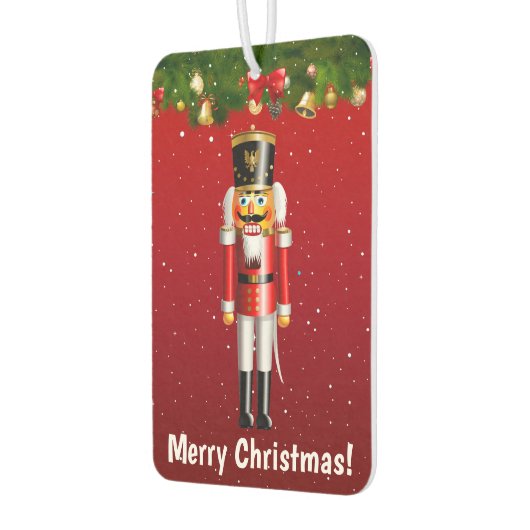 ぬるまクラッカーおもちゃ兵士2人 カーエアーフレッシュナー (左)