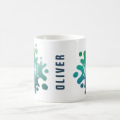 「ぬるま時の虹の破片 コーヒーマグカップ (中央)