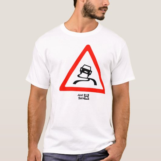 ぬれた場合滑り易い Tシャツ (正面)