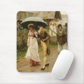 ぬれた日曜日の朝 マウスパッド (マウス)