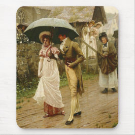 ぬれた日曜日の朝 マウスパッド