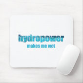ぬれた水力電気! マウスパッド (マウス)
