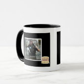 ぬれた猫および銃 マグカップ (正面左)