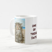 ぬれた猫のコーヒー・マグの不運の日 コーヒーマグカップ (正面左)