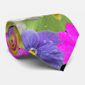 ぬれた花びらのタイ ネクタイ (ロール)