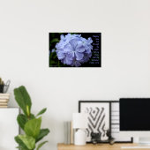 ぬれた花 ポスター (ホームオフィス)