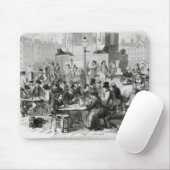 ぬれた足のレストラン マウスパッド (マウス)