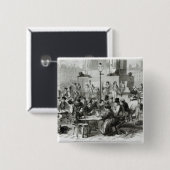 ぬれた足のレストラン 缶バッジ (正面&裏面)