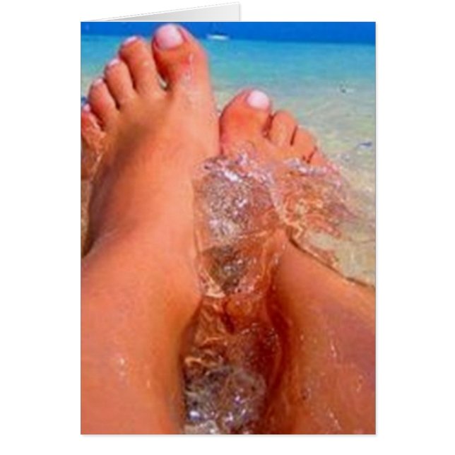 ぬれた足 (正面)