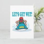 ぬれているなるために割り当てます 招待状 (スタンド正面)