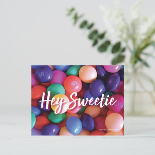 ねえスイーティーはがき ポストカード (スタンド正面)