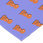 ねえブー怖がらせたタイポグラフィスケッチアート テーブルクロス (アングル)