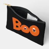 ねえブー私もタイポグラフィスケッチアート アクセサリーポーチ (見開き)